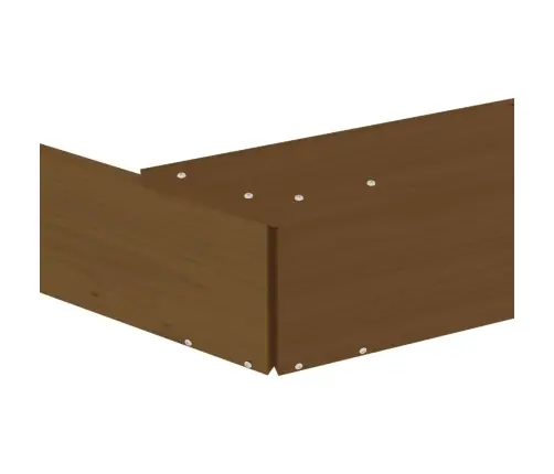 Smilšu Kaste Ar Sēdekļiem, Brūna, Astoņstūra Forma, Priede Vidaxl