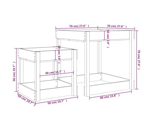 Liivalauad 2 Tk, Hall, Männipuit