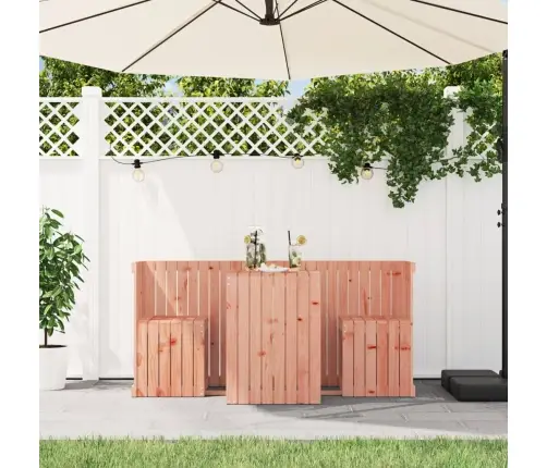 Divvietīgs Balkona Mēbeļu Komplekts, Egles Masīvkoks Vidaxl