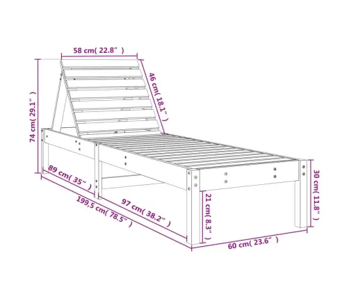 Lamamistoolid 2 Tk, Hall, 199,5X60X74 Cm Männipuit