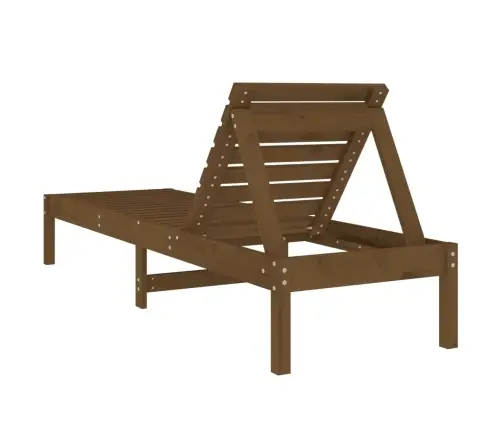 Sauļošanās Zvilnis, Medus Brūns, 199,5X60X74 Cm, Priedes Koks Vidaxl Sauļošanās Zvilnis, Medus Brūns, 199,5X60X74 Cm, Priedes Koks Vidaxl