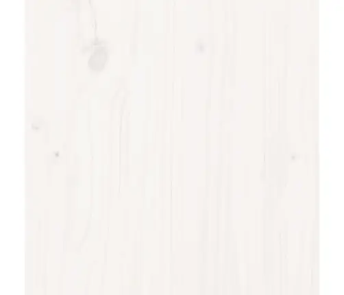 Sodo Suoliukas, Baltas, 110X38X45cm Pušies Medienos Masyvas