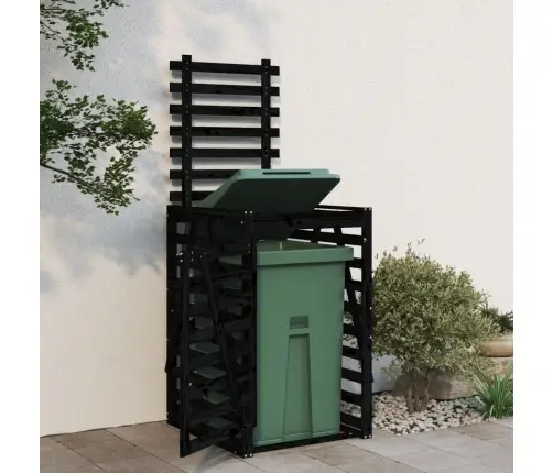 Atkritumu Tvertnes Nojume, 84X90X128,5 Cm, Priedes Masīvkoks Vidaxl