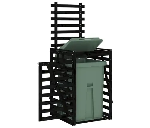 Atkritumu Tvertnes Nojume, 84X90X128,5 Cm, Priedes Masīvkoks Vidaxl