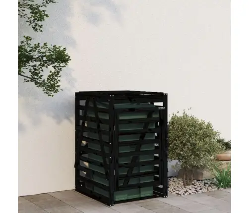 Atkritumu Tvertnes Nojume, 84X90X128,5 Cm, Priedes Masīvkoks Vidaxl