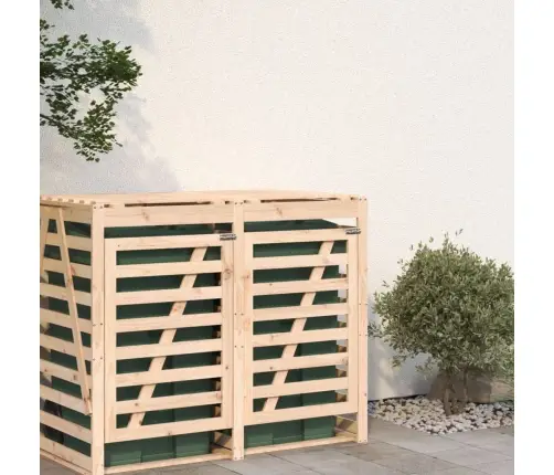 Ratastega Prügikasti Kuuri Laiendus, Männipuit