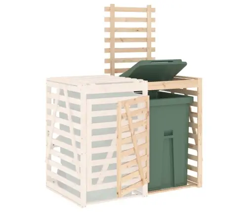 Ratastega Prügikasti Kuuri Laiendus, Männipuit