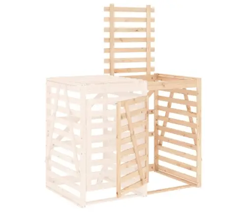 Ratastega Prügikasti Kuuri Laiendus, Männipuit