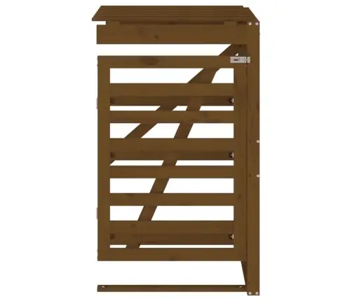 Atkritumu Tvertnes Nojume, Medus Brūna, Priedes Masīvkoks Vidaxl