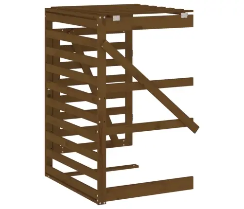 Atkritumu Tvertnes Nojume, Medus Brūna, Priedes Masīvkoks Vidaxl