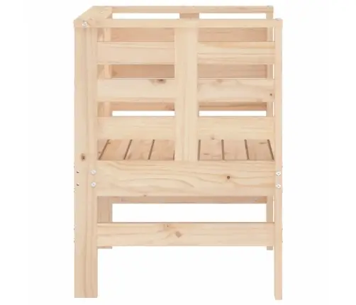 Dārza Krēsli, 2 Gab., 61,5X53X71 Cm, Priedes Masīvkoks Vidaxl