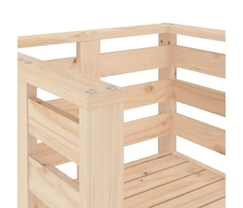 Dārza Krēsli, 2 Gab., 61,5X53X71 Cm, Priedes Masīvkoks Vidaxl