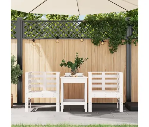 Dārza Krēsli, 2 Gab., 61,5X53X71 Cm, Priedes Masīvkoks, Balti Vidaxl