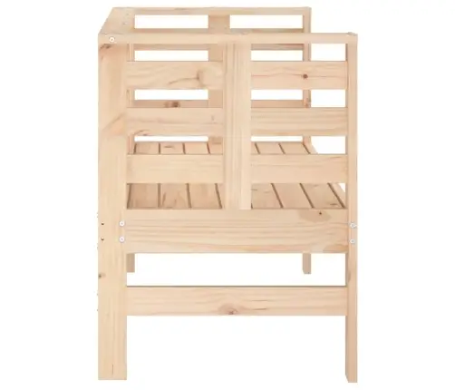 Dārza Sols, 111,5X53X71 Cm, Priedes Masīvkoks Vidaxl