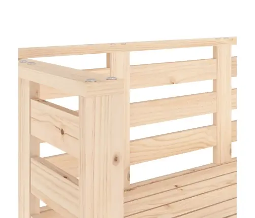 Dārza Sols, 111,5X53X71 Cm, Priedes Masīvkoks Vidaxl