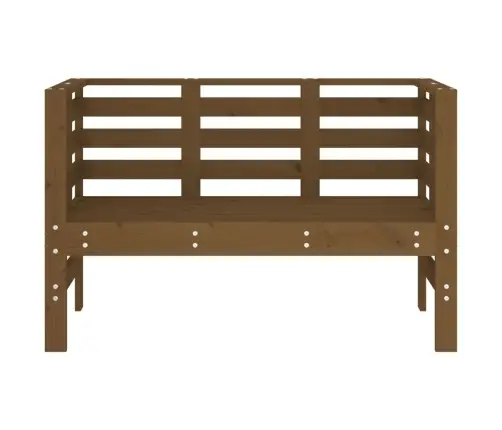 Dārza Sols, 111,5X53X71 Cm, Priedes Masīvkoks, Brūns Vidaxl