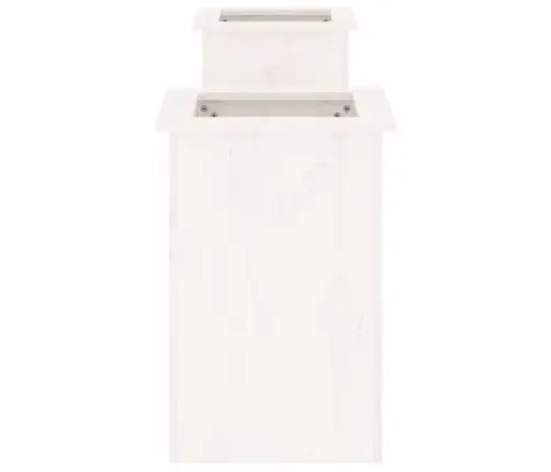 Sols Ar Puķu Kastēm, 184,5X39,5X56,5 Cm, Priedes Masīvkoks Vidaxl