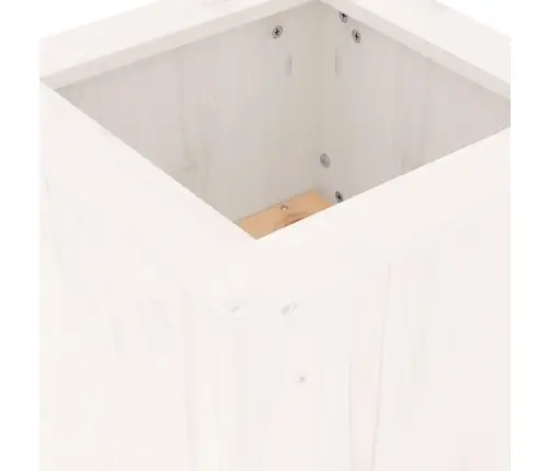 Sols Ar Puķu Kastēm, 184,5X39,5X56,5 Cm, Priedes Masīvkoks Vidaxl