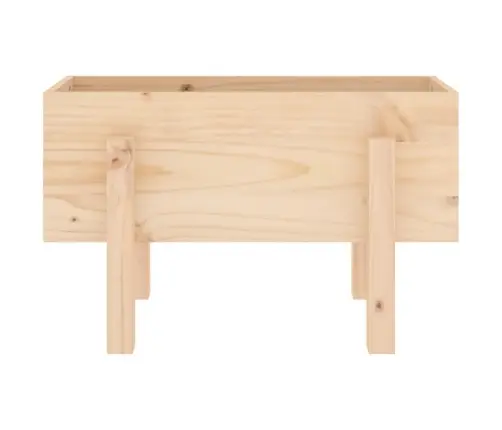 Sodo Lovelis, 62X30X38cm Pušies Medienos Masyvas