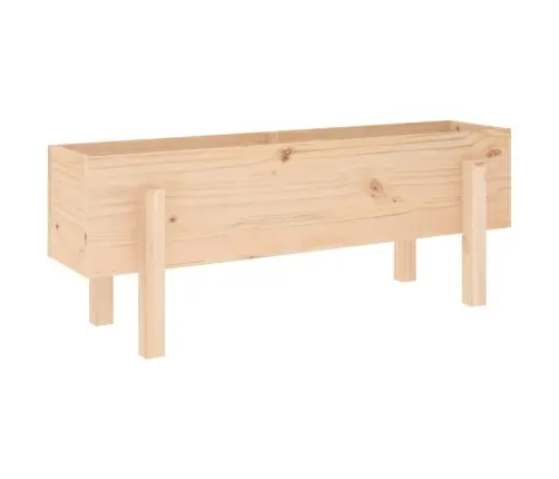 Augstā Puķu Kaste, 101X30X38 Cm, Priedes Masīvkoks Vidaxl