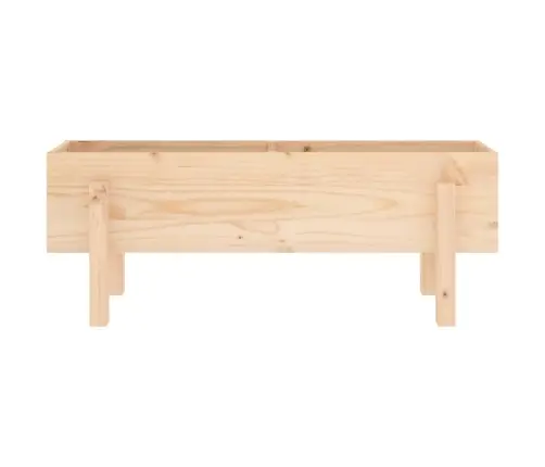 Augstā Puķu Kaste, 101X30X38 Cm, Priedes Masīvkoks Vidaxl