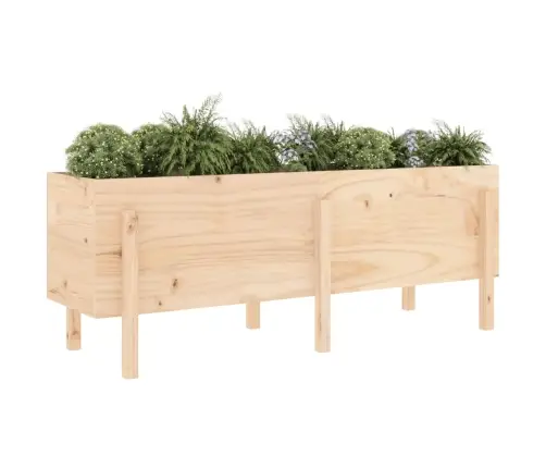 Augstā Puķu Kaste, 160X50X57 Cm, Priedes Masīvkoks Vidaxl