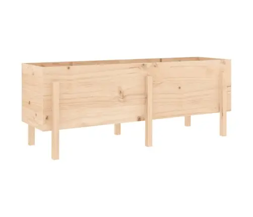 Augstā Puķu Kaste, 160X50X57 Cm, Priedes Masīvkoks Vidaxl