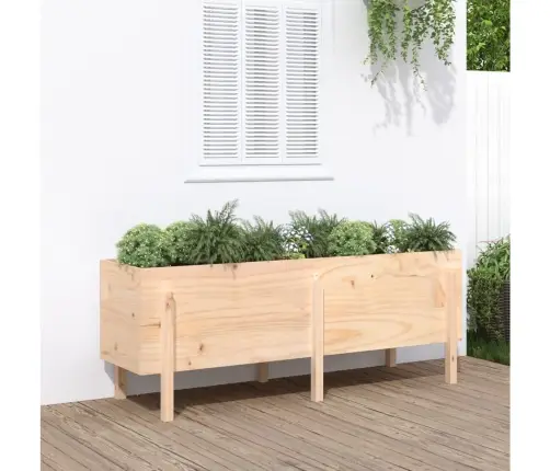Augstā Puķu Kaste, 160X50X57 Cm, Priedes Masīvkoks Vidaxl