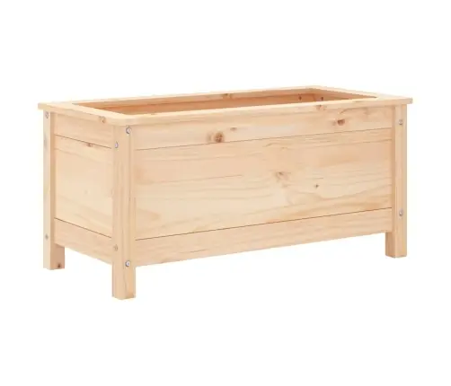 Dārza Puķu Kaste, 82,5X40X39 Cm, Priedes Masīvkoks Vidaxl