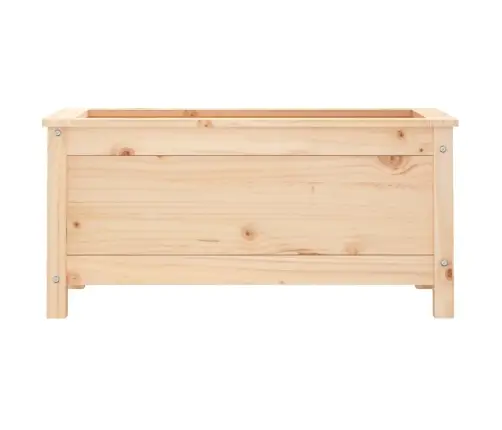 Dārza Puķu Kaste, 82,5X40X39 Cm, Priedes Masīvkoks Vidaxl
