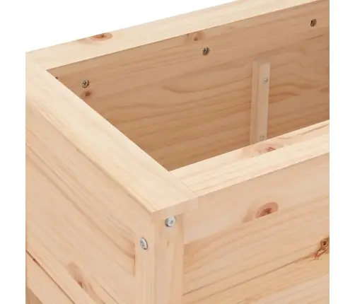 Dārza Puķu Kaste, 82,5X40X39 Cm, Priedes Masīvkoks Vidaxl