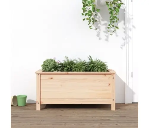 Dārza Puķu Kaste, 82,5X40X39 Cm, Priedes Masīvkoks Vidaxl