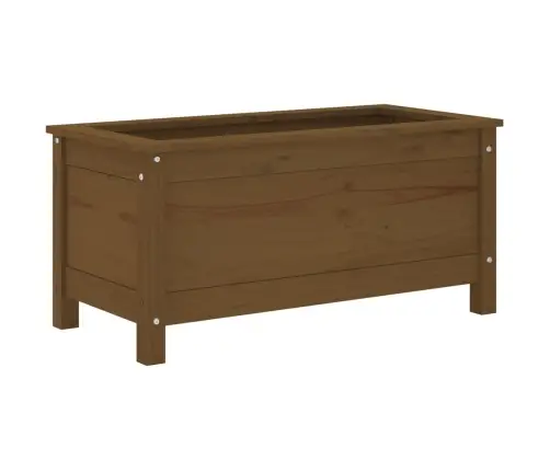 Taimekast, Meepruun, 82,5X40X39 cm Männipuit