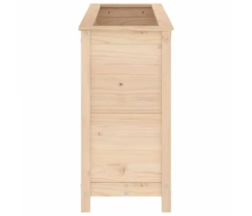 Augstā Puķu Kaste, 119,5X40X78 Cm, Priedes Masīvkoks Vidaxl