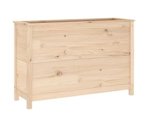 Augstā Puķu Kaste, 119,5X40X78 Cm, Priedes Masīvkoks Vidaxl