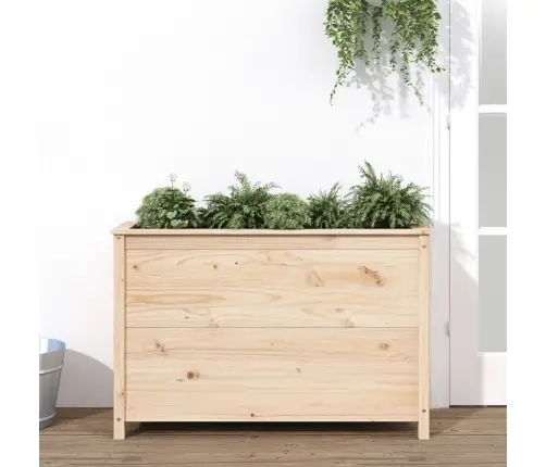 Augstā Puķu Kaste, 119,5X40X78 Cm, Priedes Masīvkoks Vidaxl