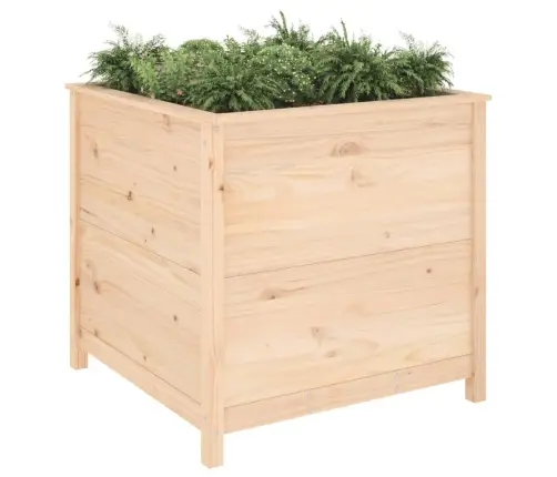 Dārza Puķu Kaste, 82,5X82,5X78 Cm, Priedes Masīvkoks Vidaxl