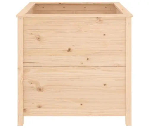 Dārza Puķu Kaste, 82,5X82,5X78 Cm, Priedes Masīvkoks Vidaxl