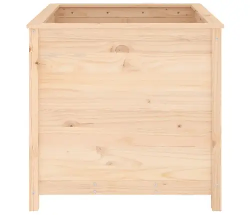 Dārza Puķu Kaste, 82,5X82,5X78 Cm, Priedes Masīvkoks Vidaxl