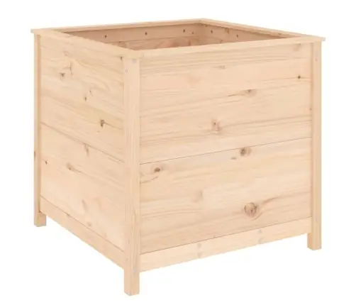 Dārza Puķu Kaste, 82,5X82,5X78 Cm, Priedes Masīvkoks Vidaxl