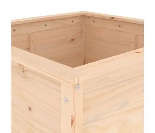 Dārza Puķu Kaste, 82,5X82,5X78 Cm, Priedes Masīvkoks Vidaxl