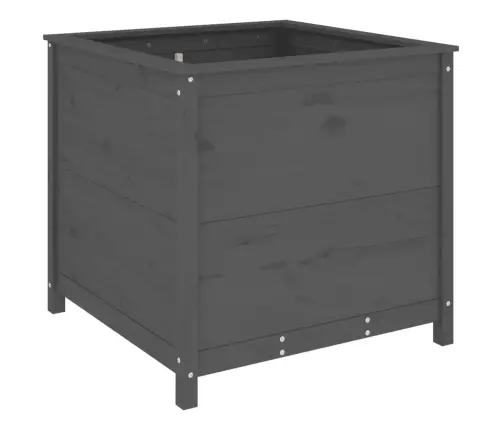 Taimekast, Hall, 82,5X82,5X78 cm Männipuit