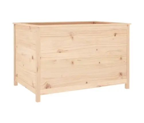 Augstā Puķu Kaste, 119,5X82,5X78 Cm, Priedes Masīvkoks Vidaxl