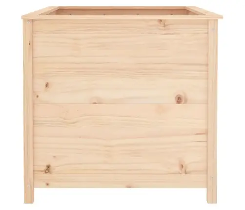 Augstā Puķu Kaste, 119,5X82,5X78 Cm, Priedes Masīvkoks Vidaxl