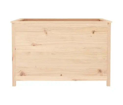 Augstā Puķu Kaste, 119,5X82,5X78 Cm, Priedes Masīvkoks Vidaxl