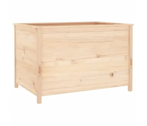 Augstā Puķu Kaste, 119,5X82,5X78 Cm, Priedes Masīvkoks Vidaxl