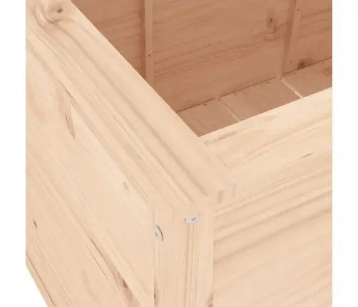 Augstā Puķu Kaste, 119,5X82,5X78 Cm, Priedes Masīvkoks Vidaxl