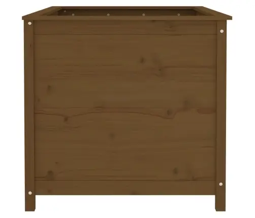 Augstā Puķu Kaste, Brūna, 119,5X82,5X78 Cm, Priedes Masīvkoks Vidaxl