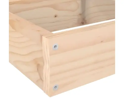 Sodo Vazonas, 4 Pakopų, 106X104,5X36 cm Pušies Masyvas