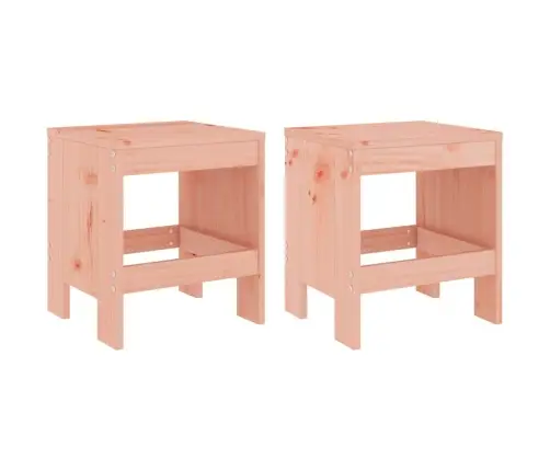 Dārza Krēsli, 2 Gab., 40X36X45 Cm, Egles Masīvkoks Vidaxl